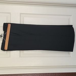 Zara XS Black Cropped Wide Leg Pants